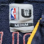 Nba Blue Cleveland Cavaliers Fleece Front Full Zip Hooded Jacket Size Medium Photo 3