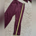 Coldwater Creek Vintage  Burgundy 2 Pc Track/Lounge Set Size Medium loungewear Photo 4