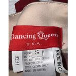 Dancing Queen  Women's Long Maxi Dress Lined Solid Sleeveless‎ Lace Beaded Prom-S Photo 5