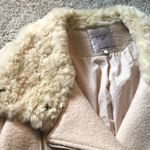 ZARA  jacket/coat, faux fur collar, size small Photo 4