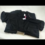 3X Black empire Peplum Secretary Dress Photo 3