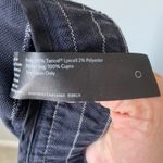 Eileen Fisher  Navy Pinstripe Wide Leg Dress Pants Size Women's Large Photo 10