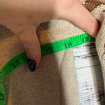 Chico's Chico’s Embellished Cardigan Size 0 US Sm Beige Gold Embroidery Photo 4