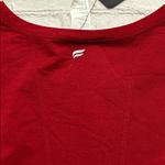 Fabletics  NWT Dark Red Feather Tech Short Sleeve Performance Tee Shirt XXL/1X Photo 2