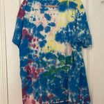American Eagle tie dye oversized tunic t shirt Photo 0