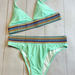 SheIn NEW - - Women’s Teal Green Bikini - Size Large Photo 0