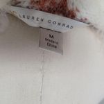 LC Lauren Conrad  fuzzy fair isle sweater size medium Photo 6