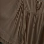 O'Neill  medium ‎ Salmon Pink Butterfly Sleeve Blouse Top Boho Flare Crinkle Photo 2