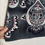 Athleta  Mandala Black White Print Athletic Muscle Tank Top Medium Photo 2