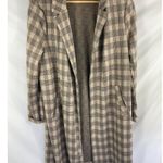 MELLODAY knotch lapel long knit jacket size Medium Photo 4