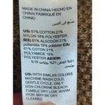 Chico's Blue White Black Brown Color blocked Sweater Women's Large Knit Tunic Photo 5