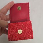 St. John  Scarlet and Gold Mini Bag.     key ring Photo 4