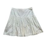 Tory Burch white eyelet lace mini skirt size 2 Photo 0