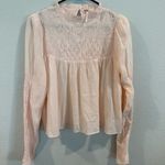 Free People Smocked in Time Top in Apricot NWOT size xs Photo 7