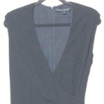 Ralph Lauren  Black Label Sheath Dress Black Stretch Sleeveless Viscose Zip 8 Photo 1