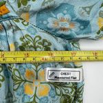 Mi Golondrina Eli Verdes Azuelejos Dress Floral Printed Blue Size XS Photo 3