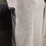 Lilla P Chunky Cowl Neck Short Sleeve Sweater Top Gray Size M Photo 1