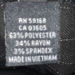 Karen Kane  black pinstripe dress long shorts 6‎ Photo 4