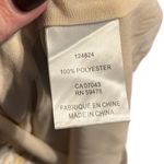 Joie  Cream Flutter Sleeve Blouse with Mock Neck Ruffles Photo 7