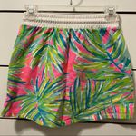 Lilly Pulitzer  Floral Green & Pink Skirt Photo 2