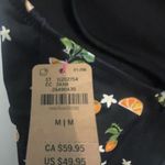 PINK - Victoria's Secret Pink Victoria’s Secret Floral and Citrus Black One-Piece Swimsuit Photo 3