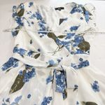 Lulus NWT  French Countryside Blue White Floral Hi Low Sleeveless Dress MEDIUM Photo 9