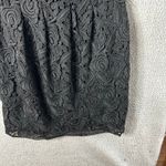 BCBGMAXAZRIA Dress Womens M Black Floral Lace Cocktail Wedding Party Dress NEW Photo 8