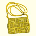 Vintage Warren Reed Italian
Handbag Purse Vintage Beige
Yellow Gld Glitter Weave Yellow Photo 2