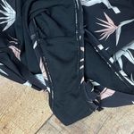 Sea Angel  Medium Retro Floral Tropical Pastel V Neck Swimsuit 50’s Photo 6