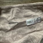 Athleta  Cream Light Pink Elation Textured Tight Leggings M Photo 1