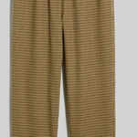 Madewell Huston Pull-On Tapered Pants in Zander Gingham Plaid, Sz M Photo 0