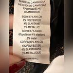 Michael Kors  Black and Gold Sleeveless Vneck Sparkle Blouse NWOT Photo 6