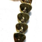 Bella Uno gold tone long heart pendant necklace Photo 6