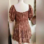 Ulla Johnson  Juniper Puff Sleeve Floral Mini Dress $375 Fairy Peasant Milkmaid Photo 2