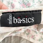 Stefano Basics Floral Knit Top Button Front Short Sleeve Cottagecore 22 Photo 5