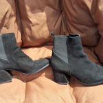 Sergio Rossi Women's Black Suede Ankle Boots Size 9 Elegant Designer Booties Photo 4