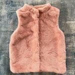 Epic Threads Pink Fluffy Faux Fur Vest XL Size undefined Photo 0
