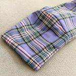 Majorelle  Serrano Purple Plaid Bandeau Top Revolve Summer Tie Back Size‎ Medium Photo 3