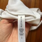 Athleta  White Ribbed Horizon Tank Camisole Sz L Photo 5