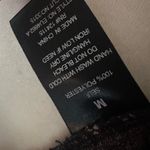 Elodie  Blazer Jacket Size Medium Black Creme Unstructured Drape Front Polka Dot Photo 3