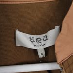 Sea New York Gabriette Clay Balloon Sleeve Belted Utility Jumpsuit New Orange Size 0 Photo 7