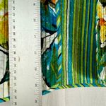 Alfred Dunner  Tropical Floral Jacket - Green, Yellow, Blue Photo 6