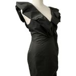 DO+BE  Black Fine Wine Mini Dress. Size Large. CDRS074 Photo 2