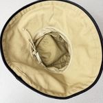 Orvis  Wide Brimmed Hat Womens One Size Adjustable Khaki Sun Hat Packable Cotton Photo 7