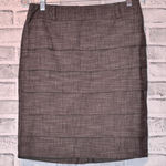 Iz Byer Iz‎ Byer Brown Knee-Length Pencil Skirt for Work size 9 Photo 0
