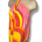 Trina Turk Women's  Halter Top Size S Pink Orange Photo 1