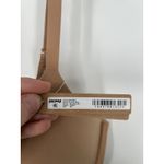 SKIMS  Fits Everybody Scoop Plunge Bra Ochre Underwire Padded Tan Brown Size‎ 38D Photo 2