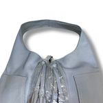 LAGGO Havana Hobo Shoulder Bag Blue Pebbled Leather Photo 2