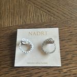 NADRI Tulle Gradient Hoop Earrings, $90 Silver Photo 4