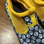 Lands End Women’s Water Shoes, Navy/Gold, Sz Lg (9 Photo 1